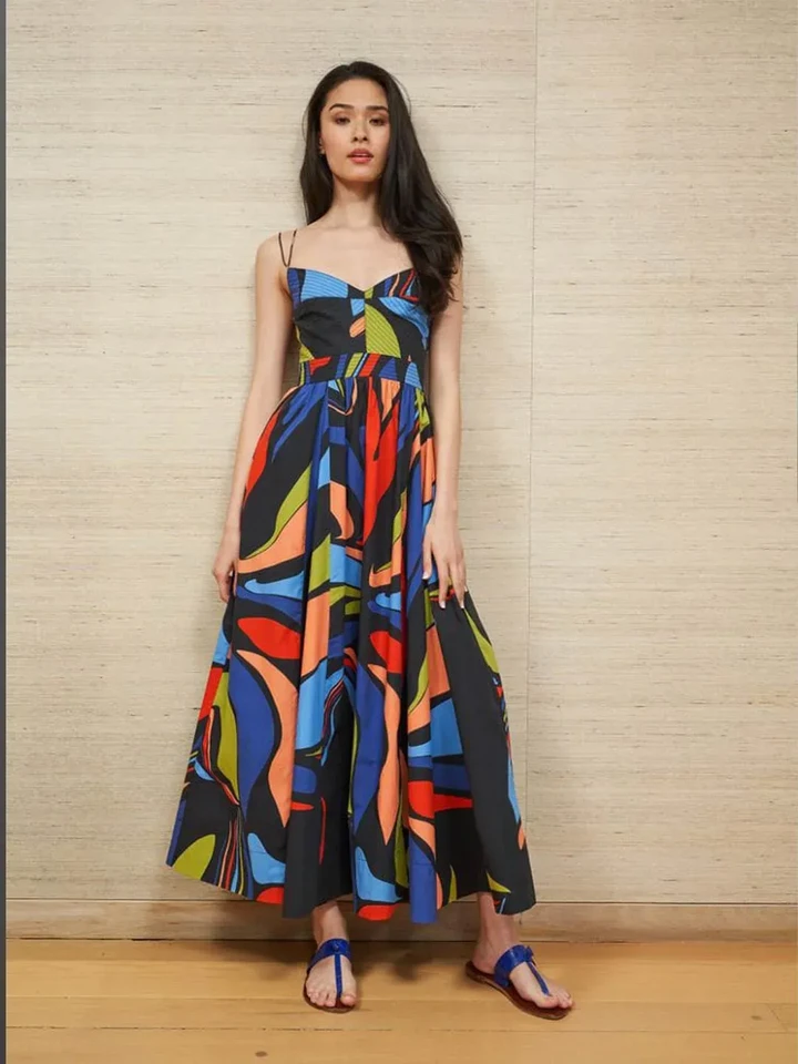 Black Abstract Dress