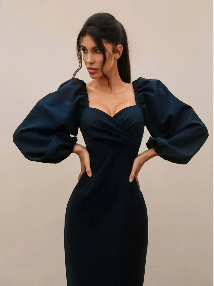 Blue Bodycon Dress