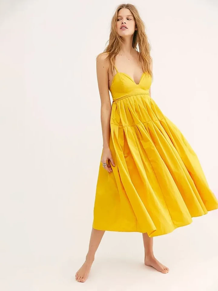Sunflower Yellow Sun Dress