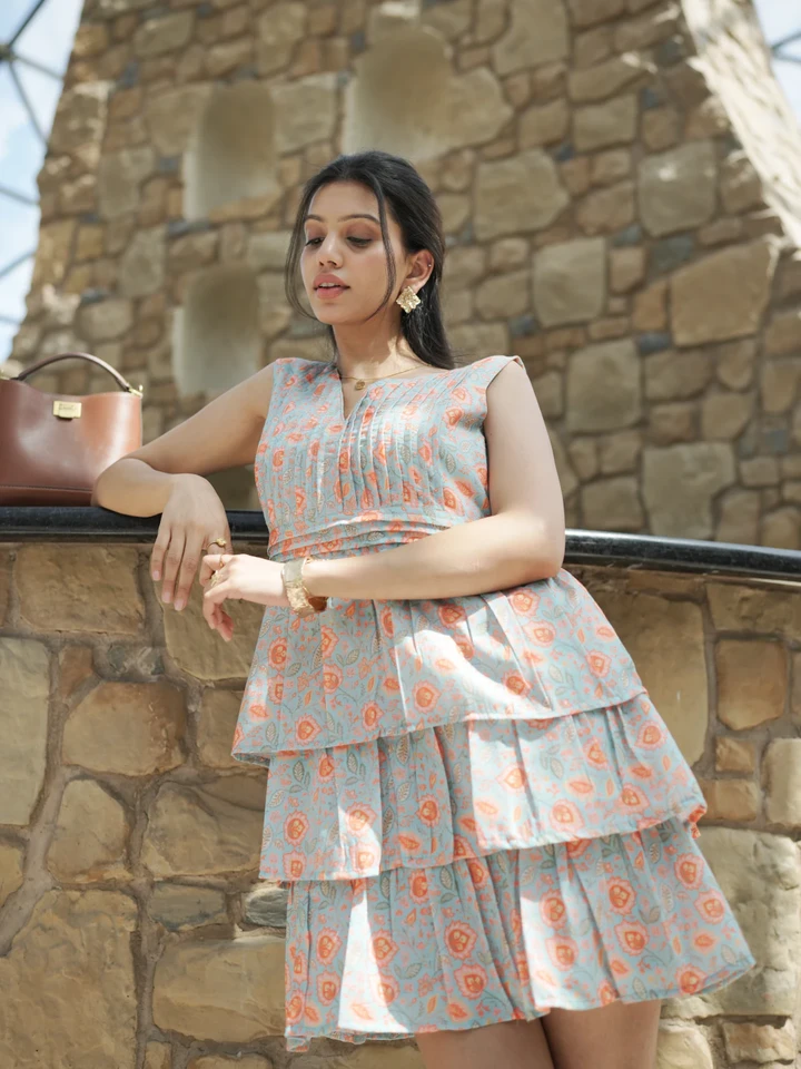 Spring Floral Dress