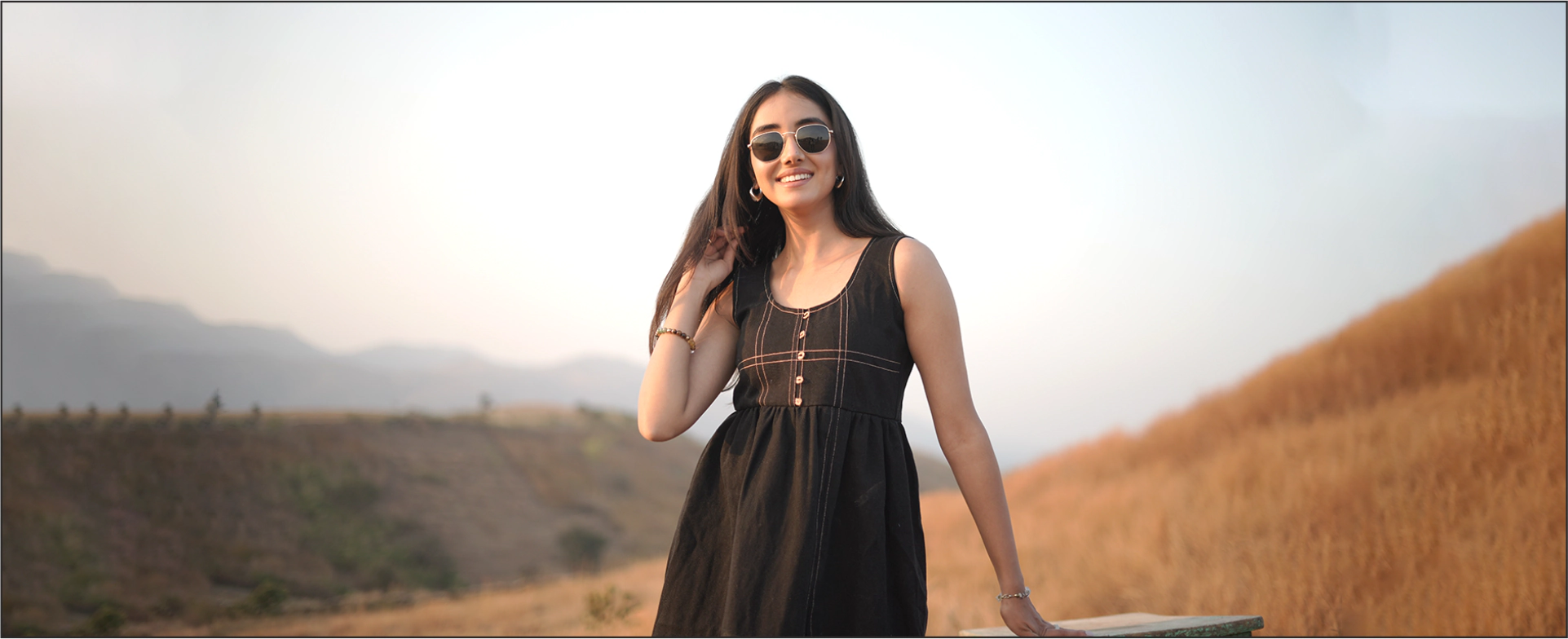 The Timeless Appeal of the Black Denim Thread Midi Dress – A Wardrobe Favourite Every Girl Needs