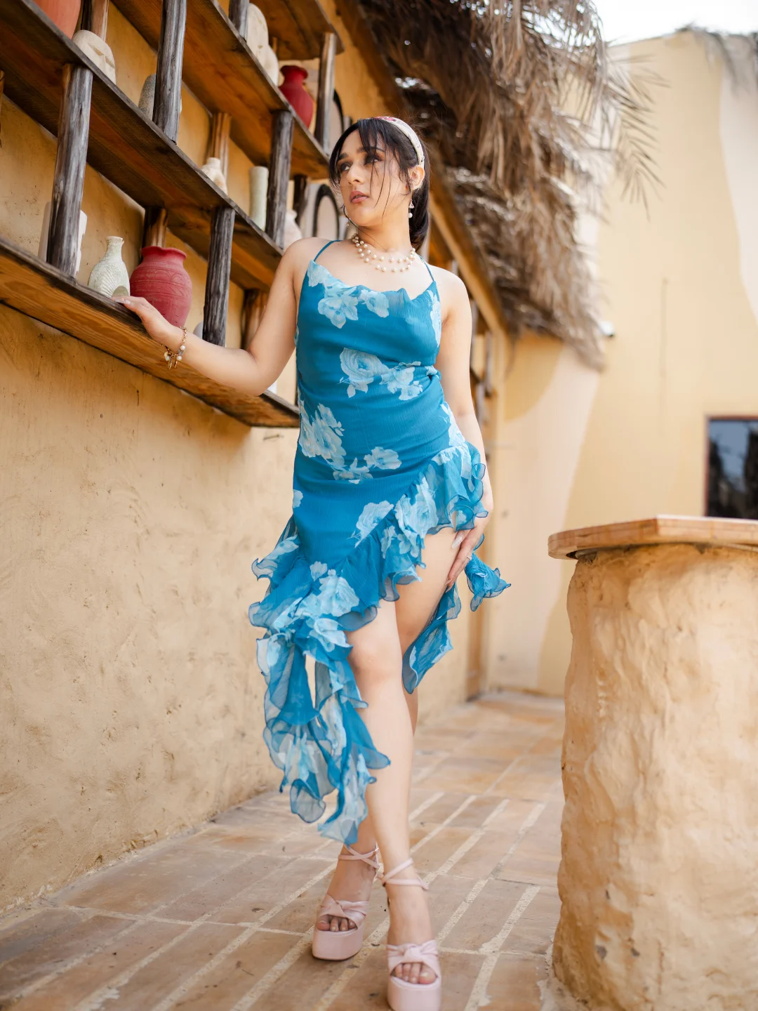 Floral Tulle Dress