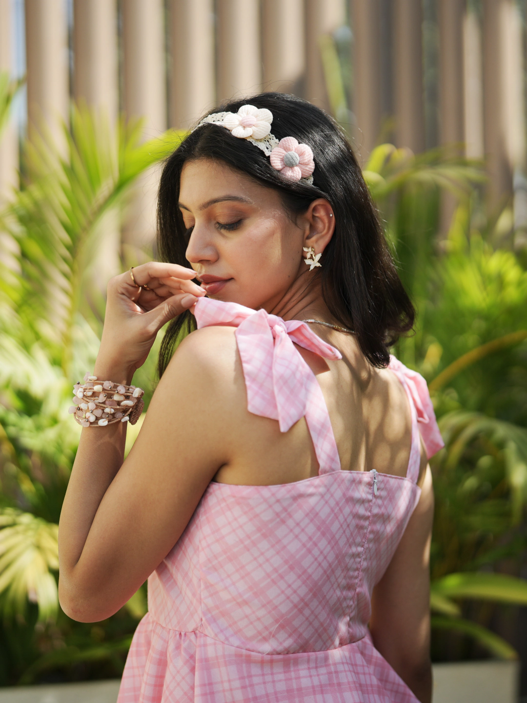 Pink Plaid Co-ord Set