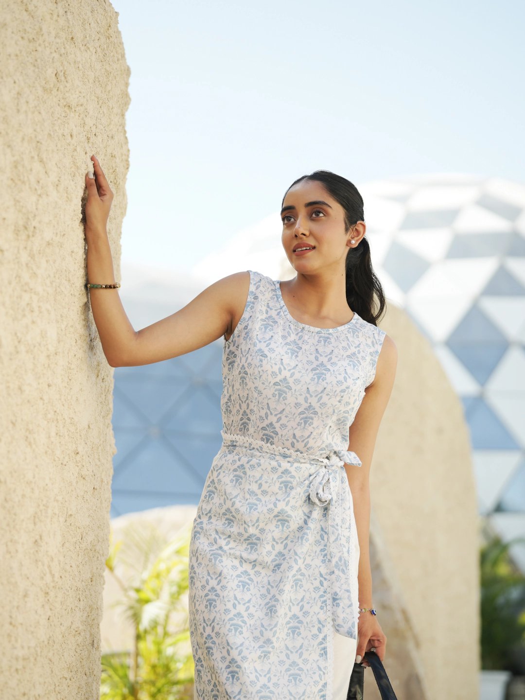 Vintage Floral Long Co-ord Set for Women