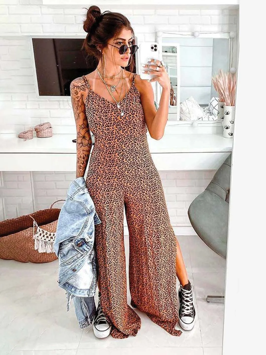 Leopard Jumpsuit