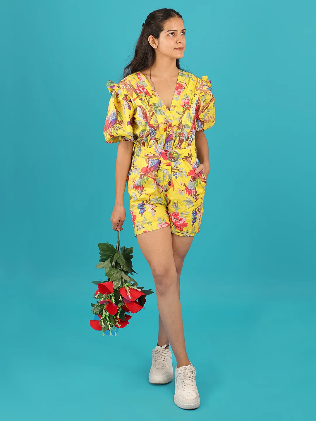 Yellow Spring Fling Playsuit