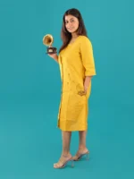 MUSTARD MELODY MASTERPIECE DRESS