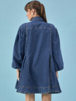 DARK BLUE DENIM DALLIANCE DRESS