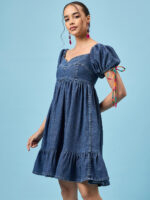 MIDNIGHT MUSE DENIM DRESS